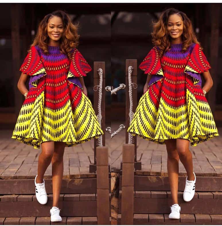 Ankara shift dress clearance styles in 2018
